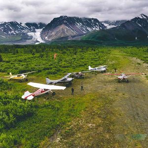 Airplane in Alaska