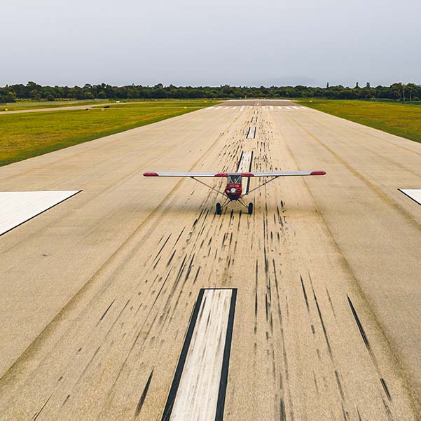 landing a small airplane