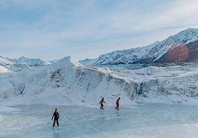 ice skating in alaska