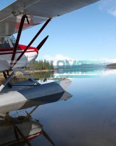 seaplane  on lake