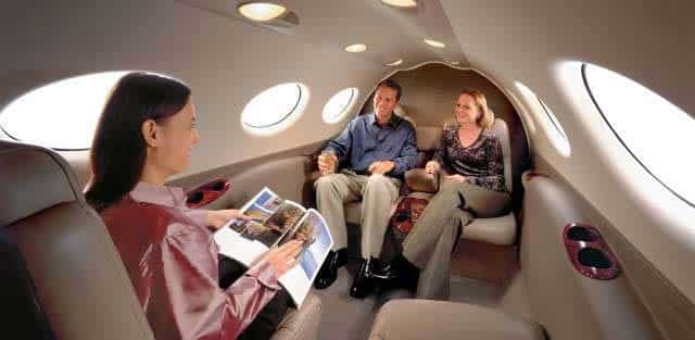 three people inside a citation mustang.