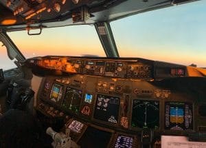 Airline Transport Pilot flying