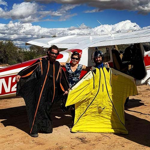 skydive pilot