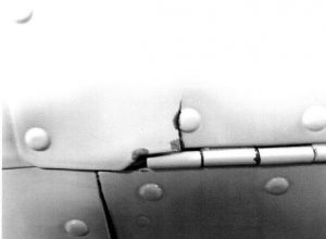 piper wing metal torn